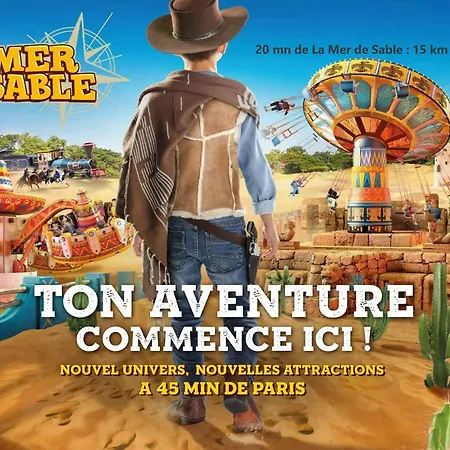 Orange - Parc Asterix - De Sable - Villepinte - Aeroport Cdg