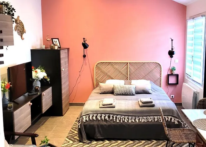 Apartment Orange - Parc Asterix - De Sable - Villepinte - Aeroport Cdg