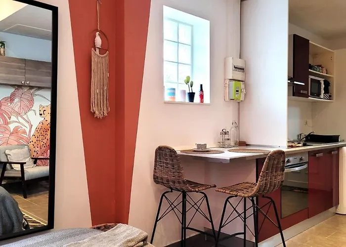 Apartment Orange - Parc Asterix - De Sable - Villepinte - Aeroport Cdg *